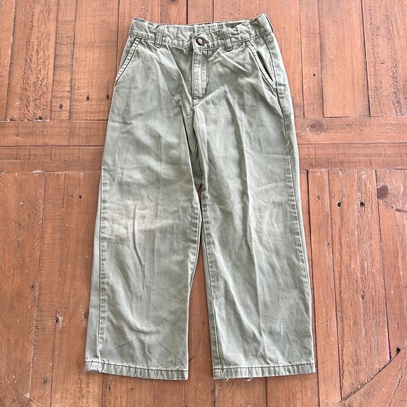Janie and jack green chino pants - Picture 1 of 7